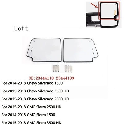 23444110 23444109 Chevrolet Silverado Gmc Sierra 14-17 arxa güzgü