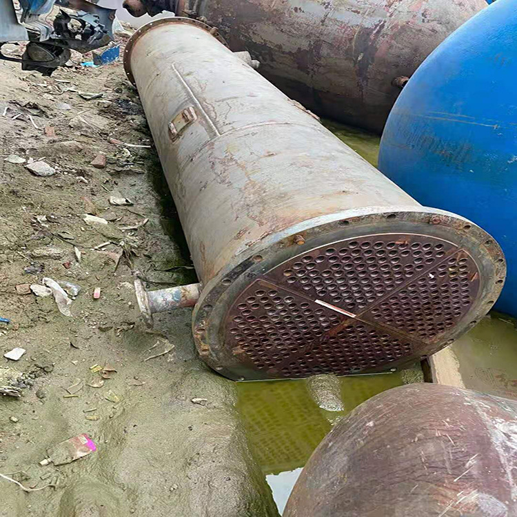 不锈钢材质冷凝器 二手10平方5平方8平方304不锈钢列管式冷凝器