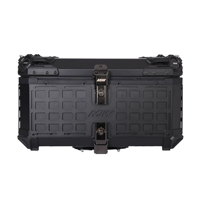 with Perforated Board Aluminum Alloy: Motorcycle trunk