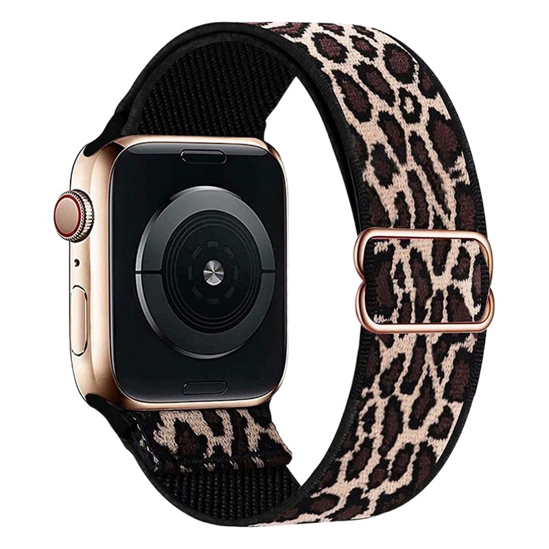 Adecuado para Apple correa de reloj iwatch8 Apple correa de reloj hebilla elástica correa de reloj de nylon