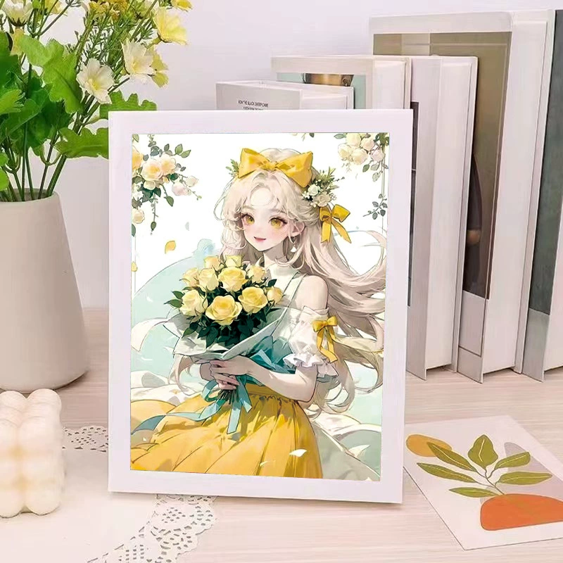 Набор для алмазной живописи Sanrio Kuromi, 17×22 см пластиковая рамка, набор для творчества DIY для детей