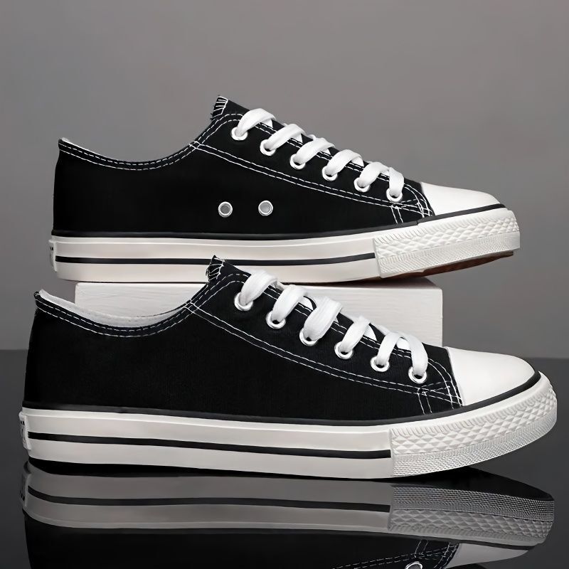 Shoes for Men 2024 New Export Canvas Shoes Classic Casual Shoes Basic Low-Top Vulcanized Shoes Cross-Border Shoes