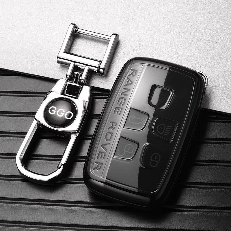 Land Rover Discovery Sport 4 Key Cover Special 2017 Velar Range Rover Evoque Jaguar Xel Car Key Bag Buckle Shell