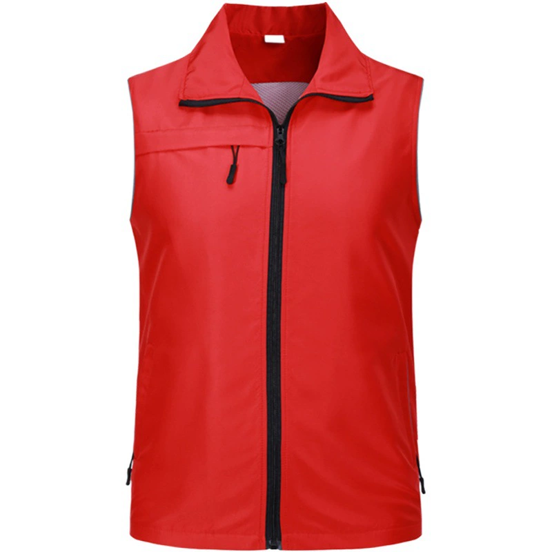 Высококачественный светоотражающий жилет, изготовленный на заказ, добровольческая общественная благотворительная деятельность, рекламный жилет, жилет с логотипом