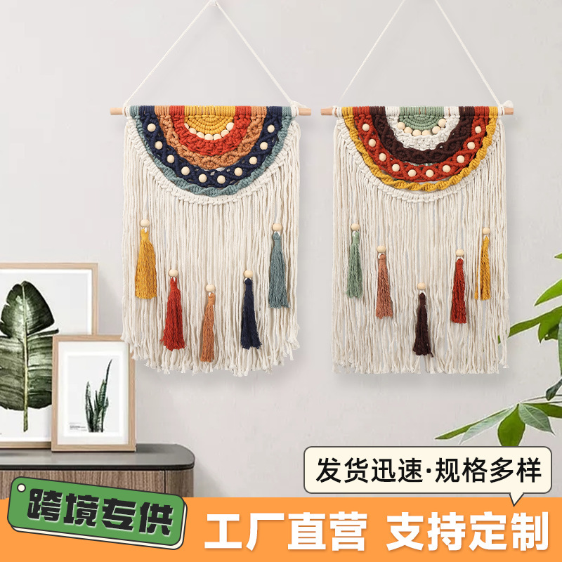 Foreign Trade Cross-Border Home Decor Tapestry, Colorful Wall Hangings for Hotels and Guesthouses, Bohemian Style Popular Photo Props