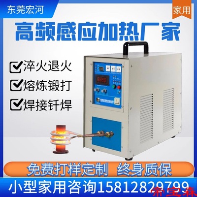 high frequency Induction Heating machine IF Smelting furnace Quenching small-scale Welding machine electromagnetism coil heating equipment 220