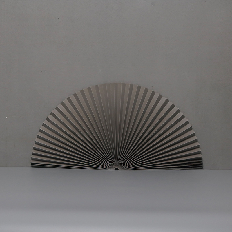 Fan de papel decorativo nuevo ventilador plegable chino engrosado matrimonio compromiso diseño de fondo de papel artesanal de boda origami rojo