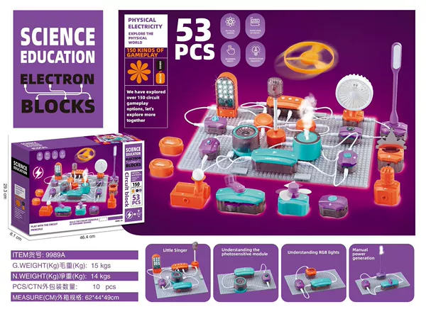 Electronic constructor for experiments, science and technology