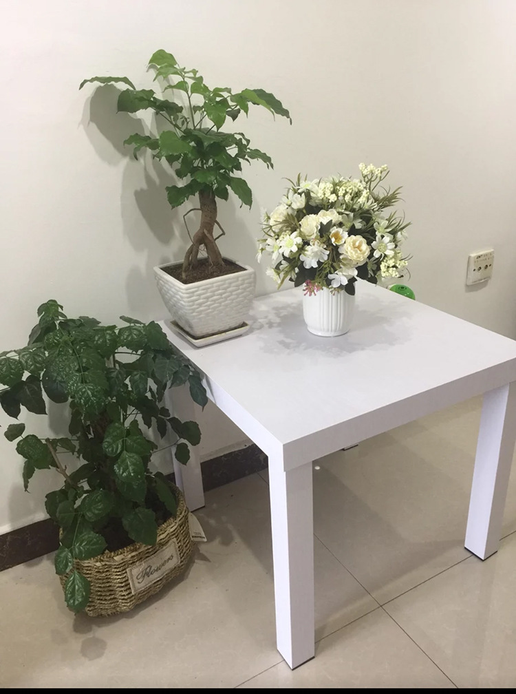 작은 사각 테이블 락 사이드 테이블 홈 심플 모던 커피 테이블 경제적 인 아파트 심플 사이드 슈퍼마켓 스태킹 헤드
