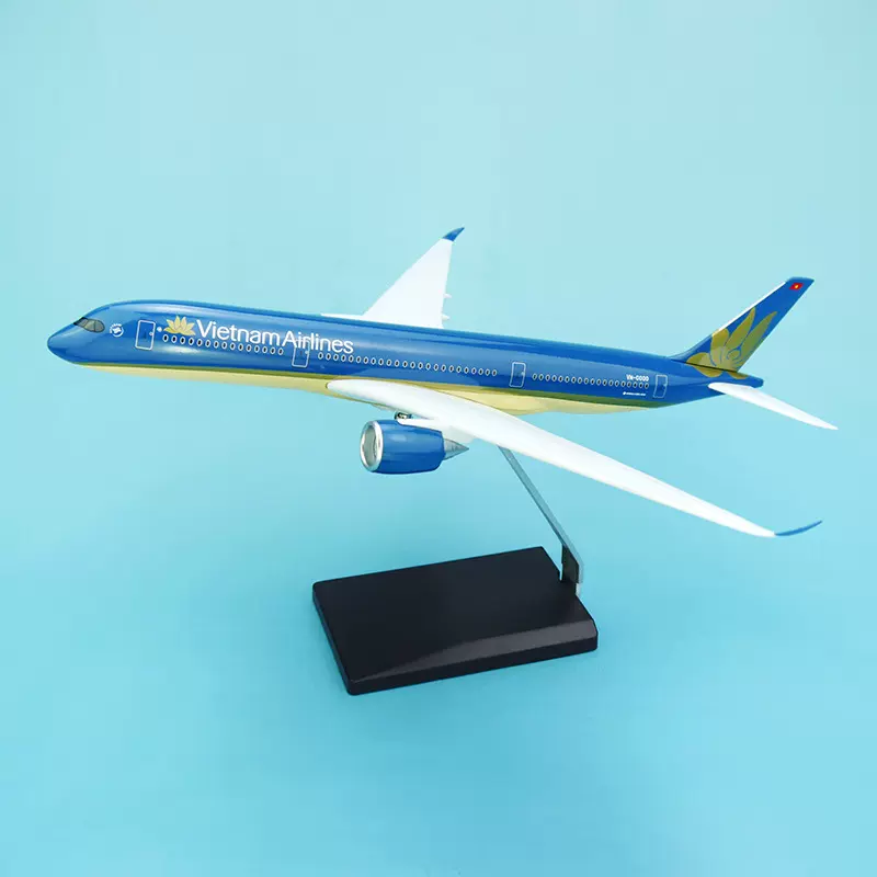 厂家直销 定制越南航空涂装模型A350-900 B787-9静态模型摆设