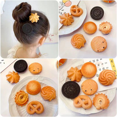 lovely hairpin simulation food playful whimsy head hairpin clip hair female side