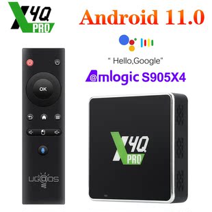 Ugoos X4Q Tvbox Android11 Tv Set-Top Box Amlogic S905X4