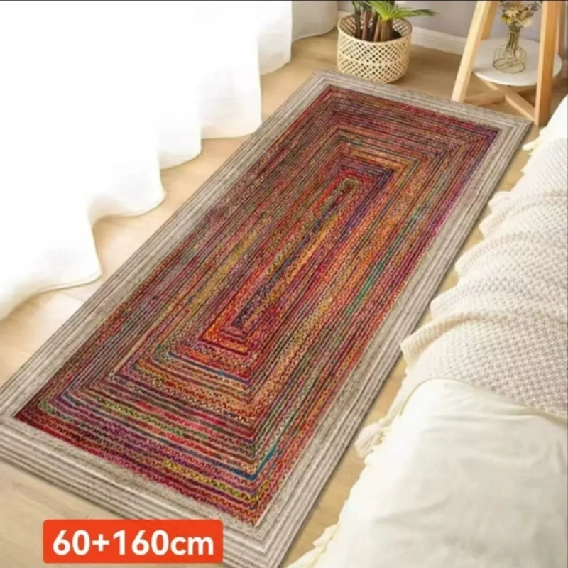 Ковер в стиле ретро для гостиной, этнический сиамский диван, журнальный столик, американский коврик, простая спальня, домашняя прикроватная тумбочка, европейский стиль