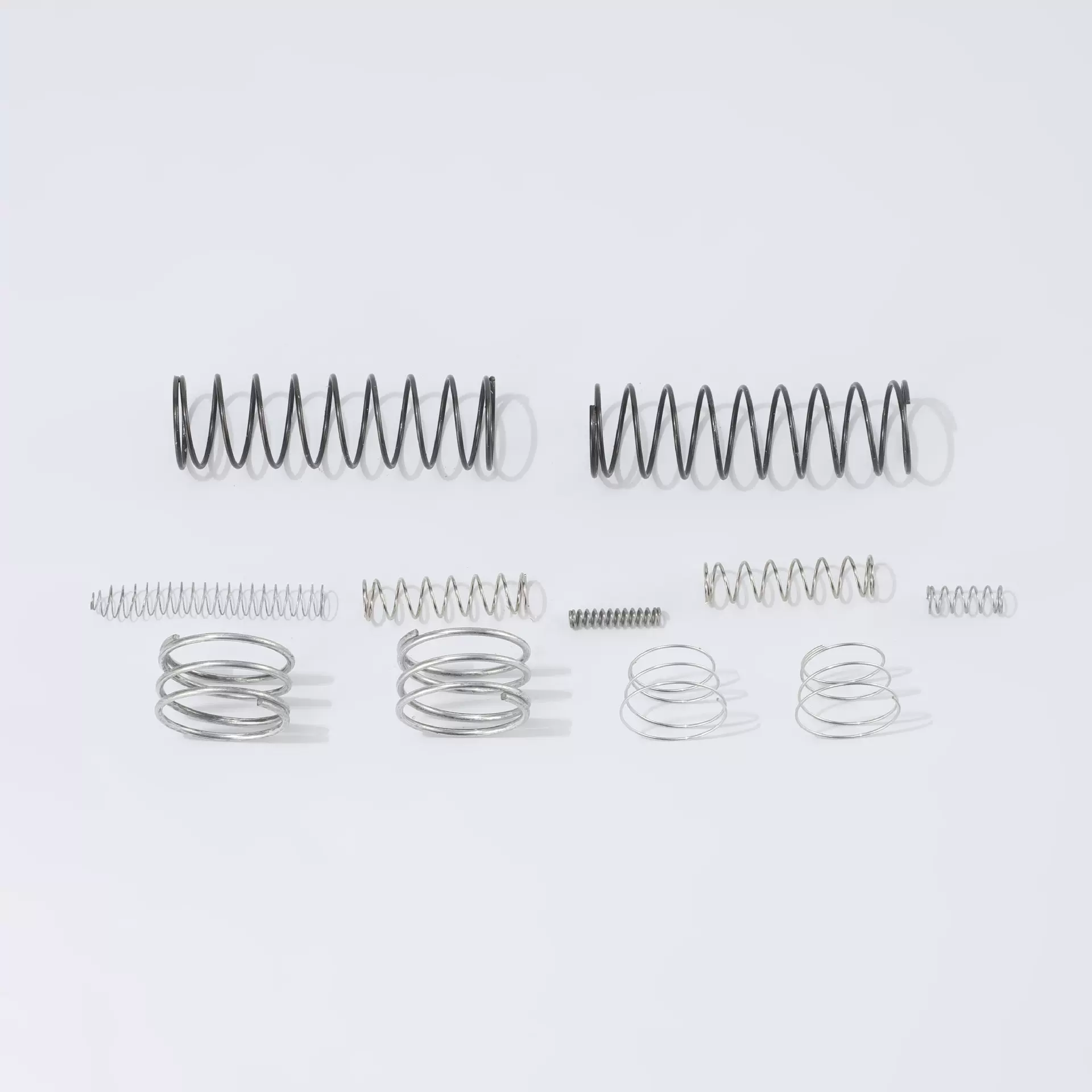 压缩弹簧不锈钢小塔型电池拉升弹簧异型片扭簧触摸带钩弹簧模具