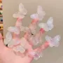 少女镭射炫彩复古刘海夹