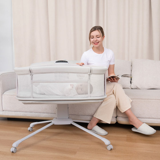 Mastela Baby Shaker multifunctional children bb comfort Shaker electric vibration newborn baby bed mid-bed