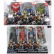 复仇S者联盟3无限大战争钢M铁蜘M蛛侠灭霸黑豹30厘米可动人偶模型