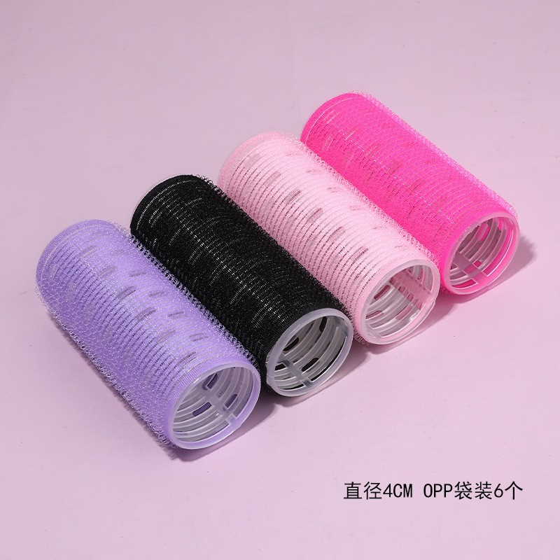 50 × 120 con rizador de flequillo de hoja de aluminio, rizador de cabello esponjoso autoadhesivo, rizador de cabello, techo alto, rollo hueco