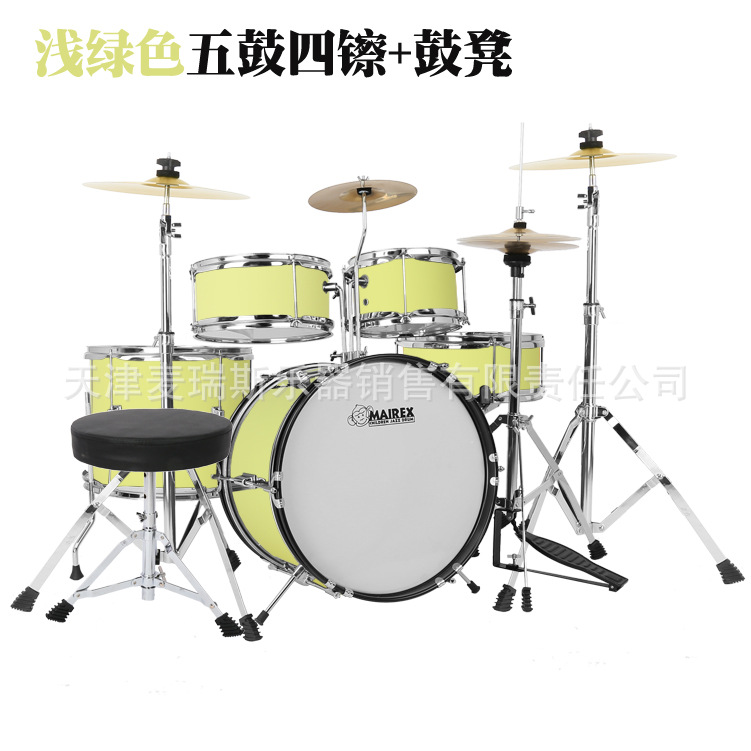 Niños estantes batería principiante jazz batería iniciación temprana música percusión regalos para niños 2 - 15 años