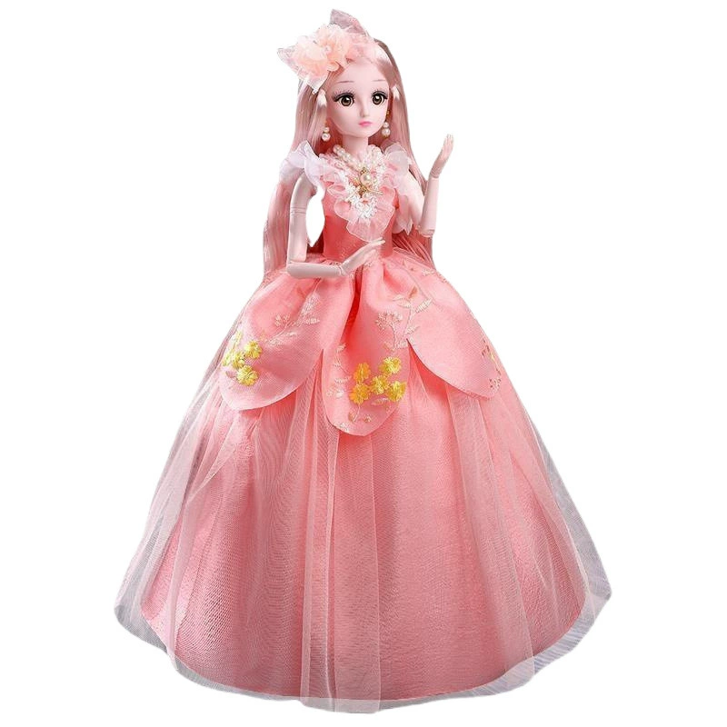 Centimeter Tongle Barbie Doll Set Girl Princess Can Talk Single Large Gift Box Toy Cloth Free Shipping