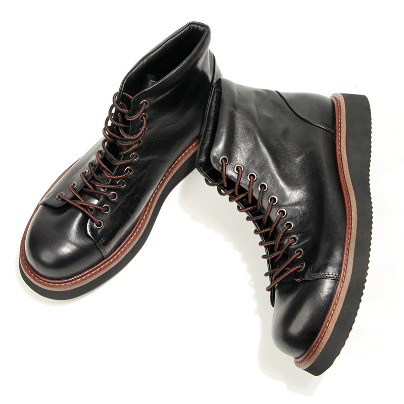 Skydiver, retro boots, high footwear for leisure, handmade