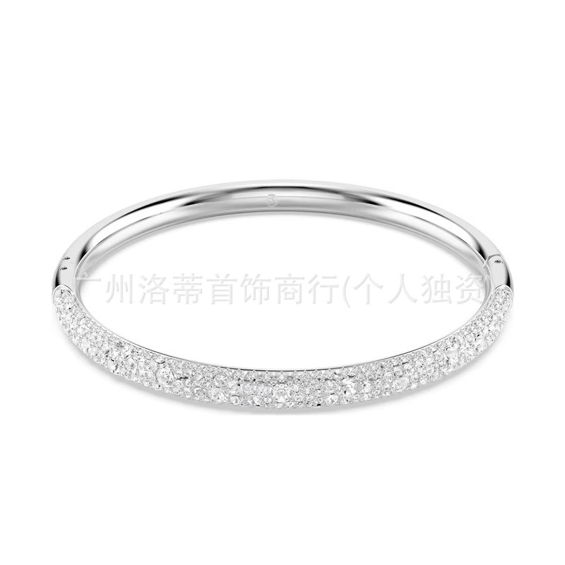施家高版本恶魔之眼手镯采用施华洛元素世奇灵动方糖天鹅手链女环|undefined