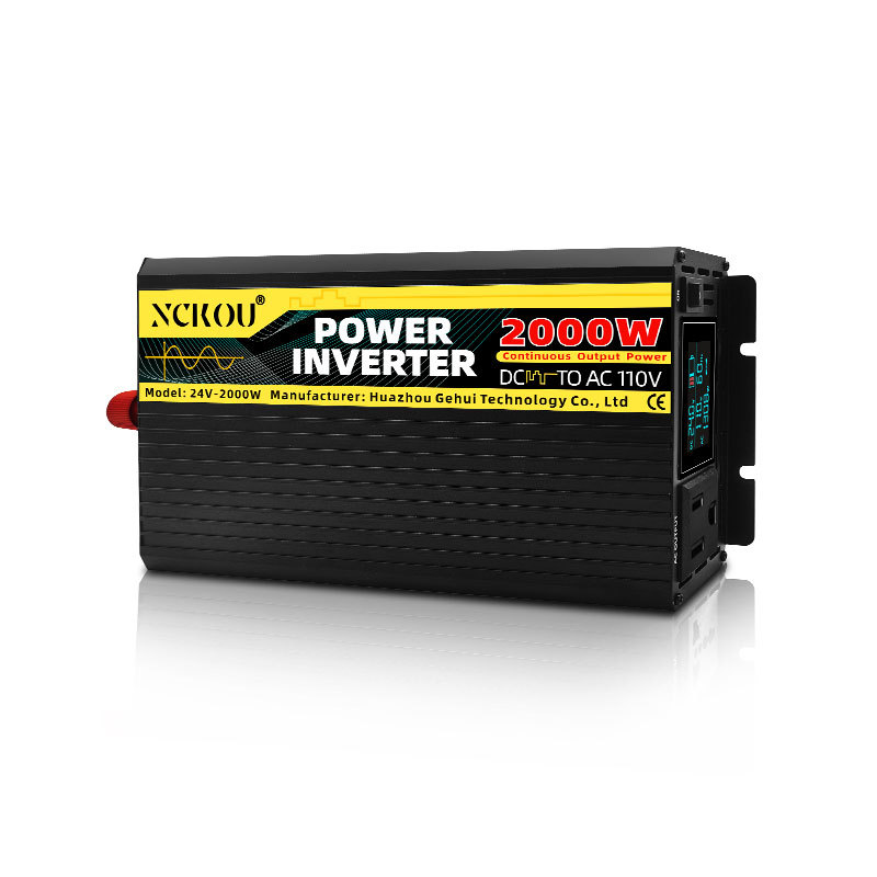 Fábrica directa de inversor de onda sinusoidal pura 12v24v48v 110v convertidor de alimentación montado en automóviles