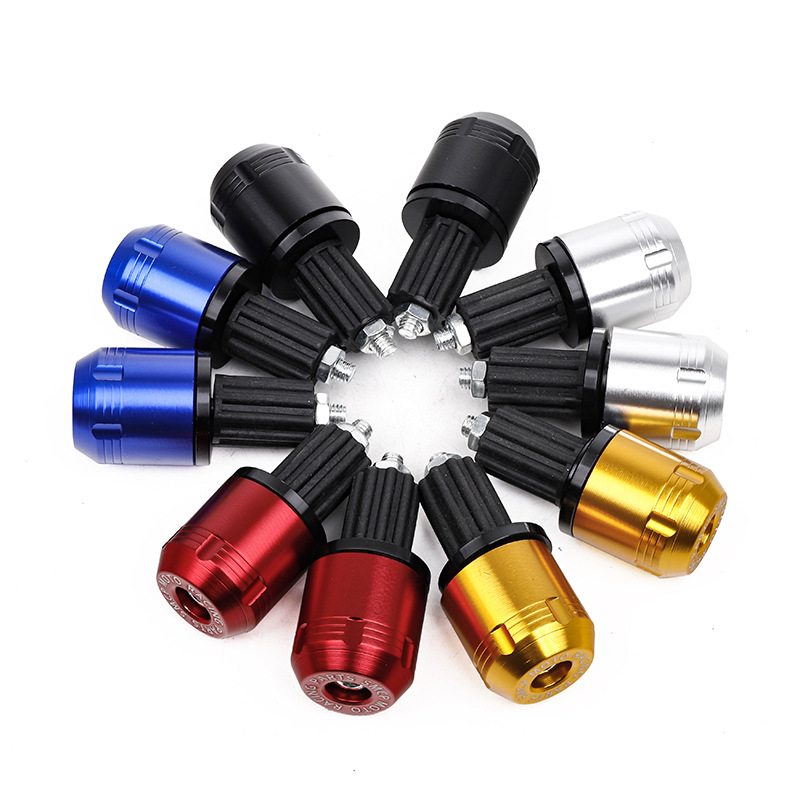 Motorcycle Off-Road Vehicle Modification Accessories Cnc Handlebar Protection Plug Electric Handlebar Cover Balance Plug Handlebar Armrest