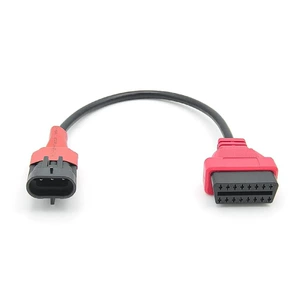 Sym 3Pin to Obd2 16 Pin Diagnostic Adapter Motorcycle Cable