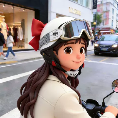 Korean Retro Motorcycle Helmets for Men, Motosiklet kaskı (dəbilqə)