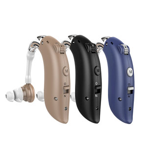 Hearing Aid Accessories for the Elderly, Rechargeable Noise-Canceling Sound Amplifiers, Sound Collectors, Wholesale Wireless Behind-The-Ear