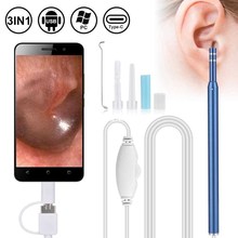 720P HD 1.3 Million Pixels Camera Ear Cleaning Endoscope 3跨