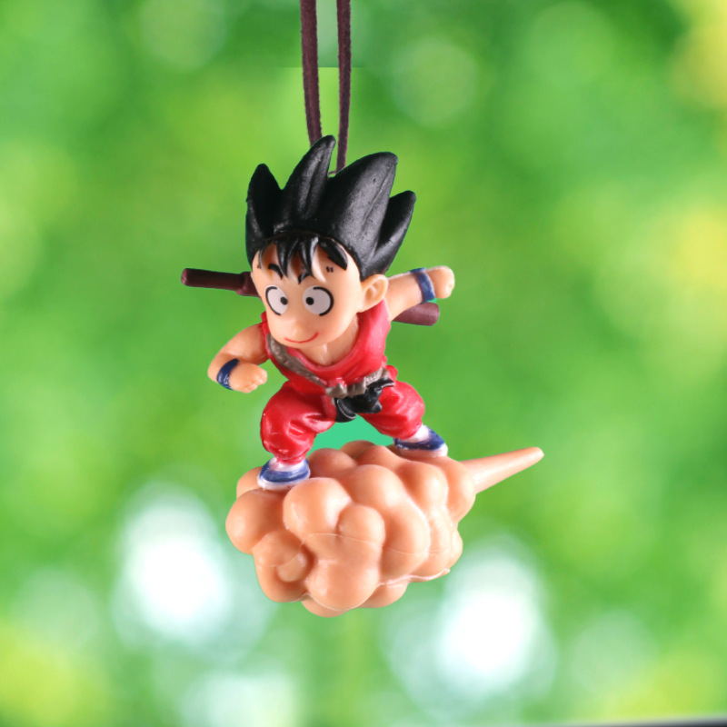 Colgante de automóvil transfronterizo Espejo retrovisor Colgante de automóvil Dragon Ball Colgante de automóvil Colgante de automóvil Nube de salto mortal Wukong