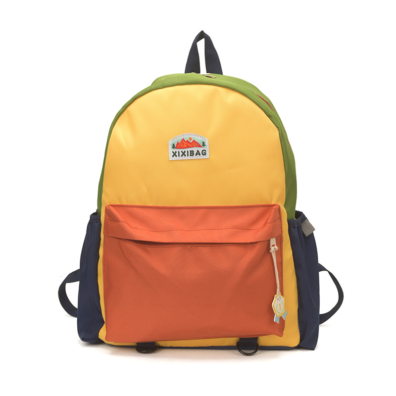 Jardín de infantes para hombres y mujeres, mochila de color extranjero, mochila de estudiantes de primaria de gran capacidad, 2026 nueva mochila infantil transfronteriza