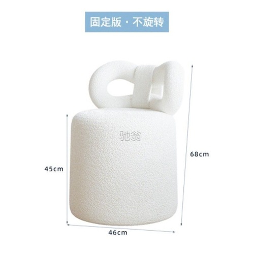 3l doorway shoe changing stool room makeup chair ins style dressing table makeup stool makeup chair backrest comfortable