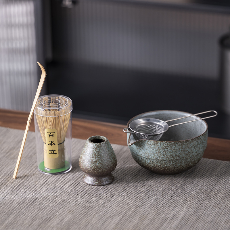 Matcha Tea Whisk Set Bamboo Japanese Tea Ceremony Tea Pot Tea Set Rustic Pottery Matcha Tea Whisk Set Bamboo Japanese Tea Ceremony Tea Pot Tea Set Rustic Pottery