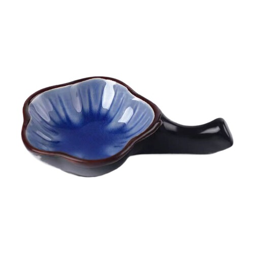 Plum blossom ceramic ink dish, brush holder, pen holder, licking small water dish, four treasures of ink, ink pool, ink cartridge, ink tray, pen wash