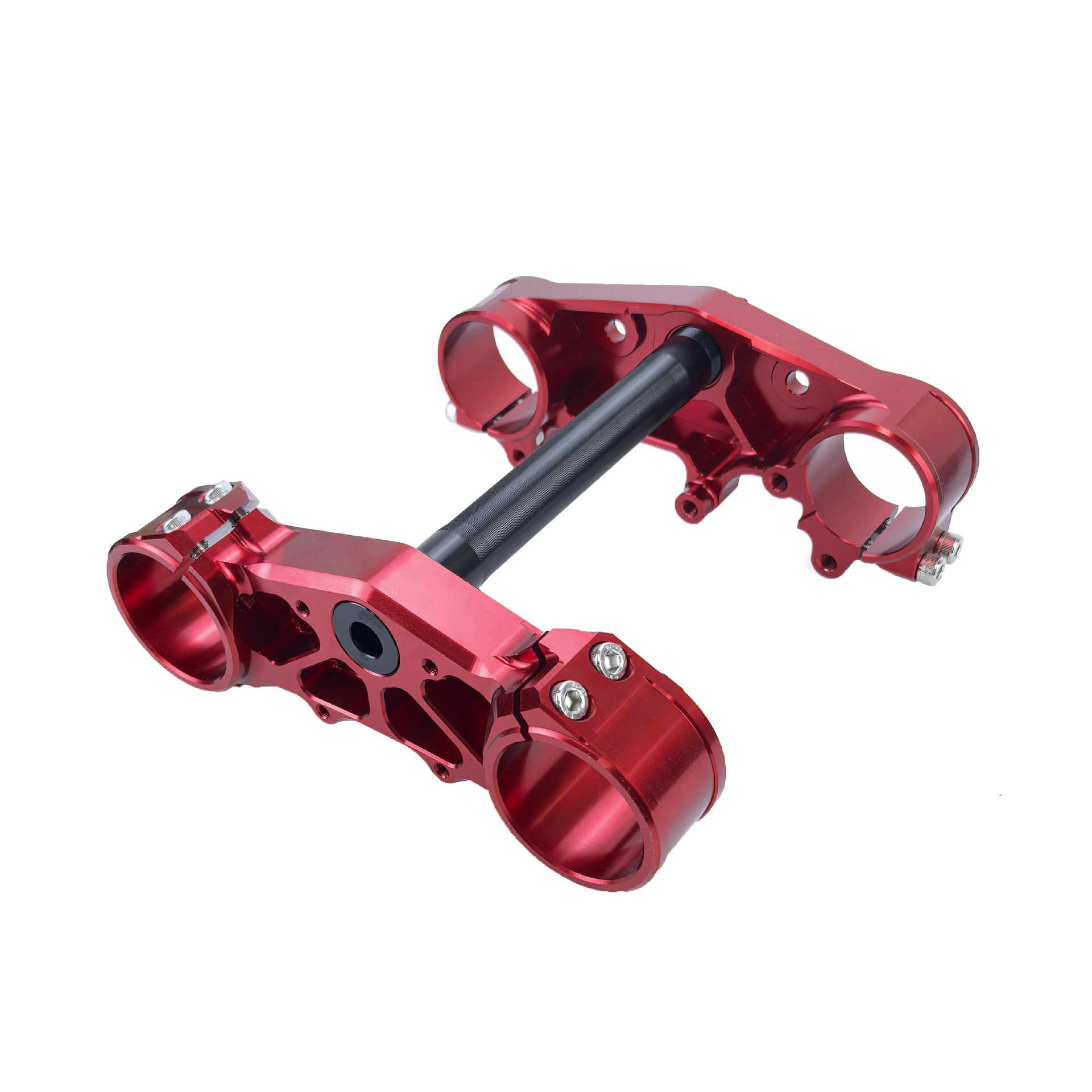 Off-Road Motorcycle 7075 Upper and Lower Connecting Plate Modification Parts Crf250L/300L Steering Column Assembly Handlebar Clamp
