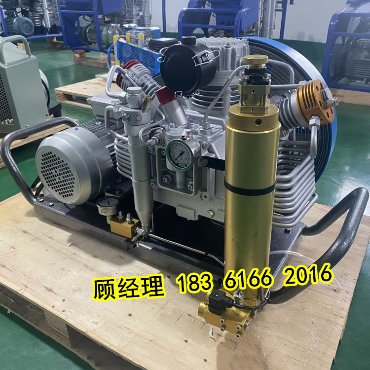 30Mpa空气呼吸器填充泵 200L/min正压式高压空气压塑机 300L/min