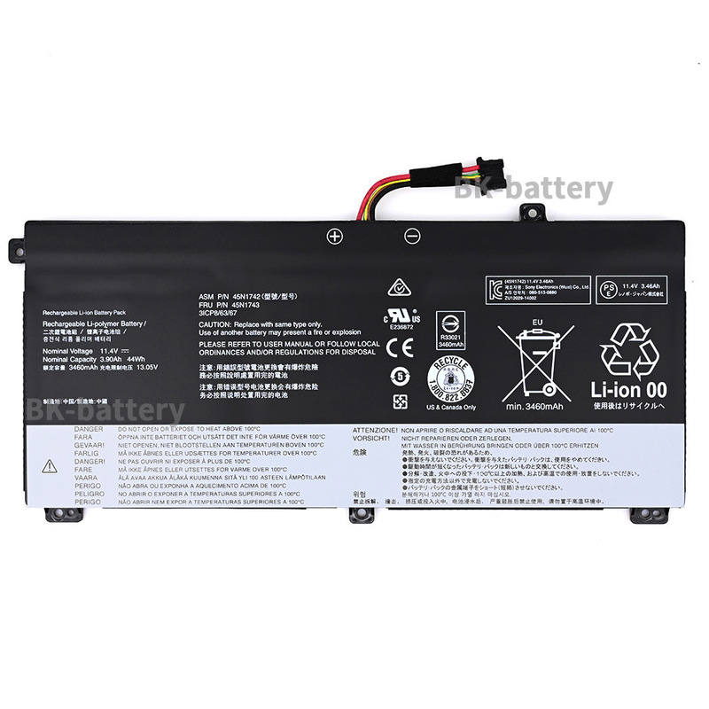 For Lenovo 00NY639 T550 T560 W550S P50S 45N1742 45N1740 battery