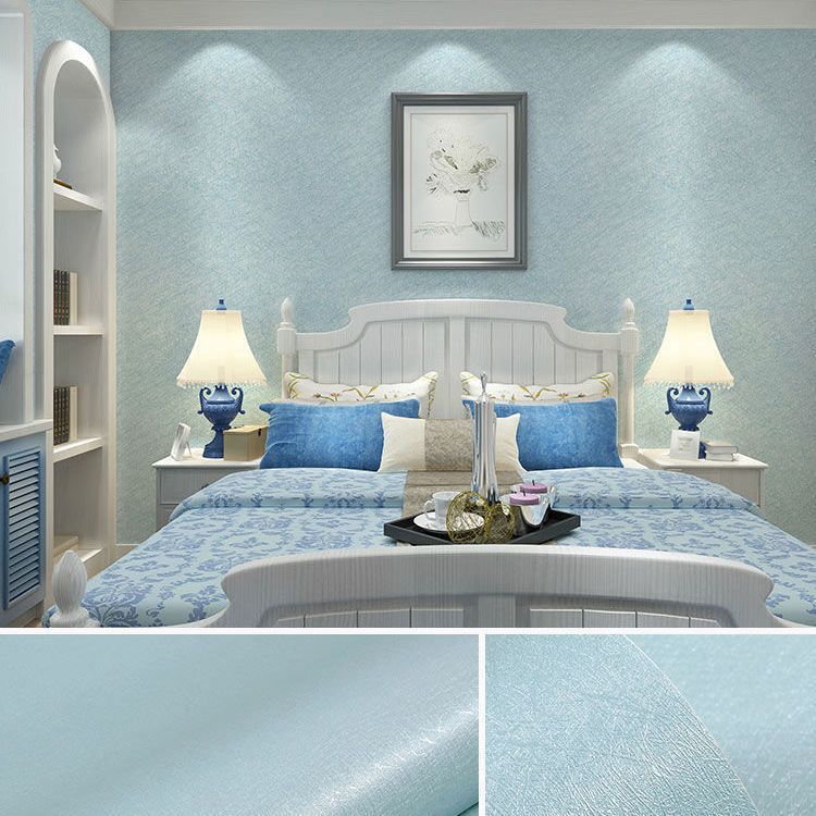 파란색 실크 실 ✓ ✓