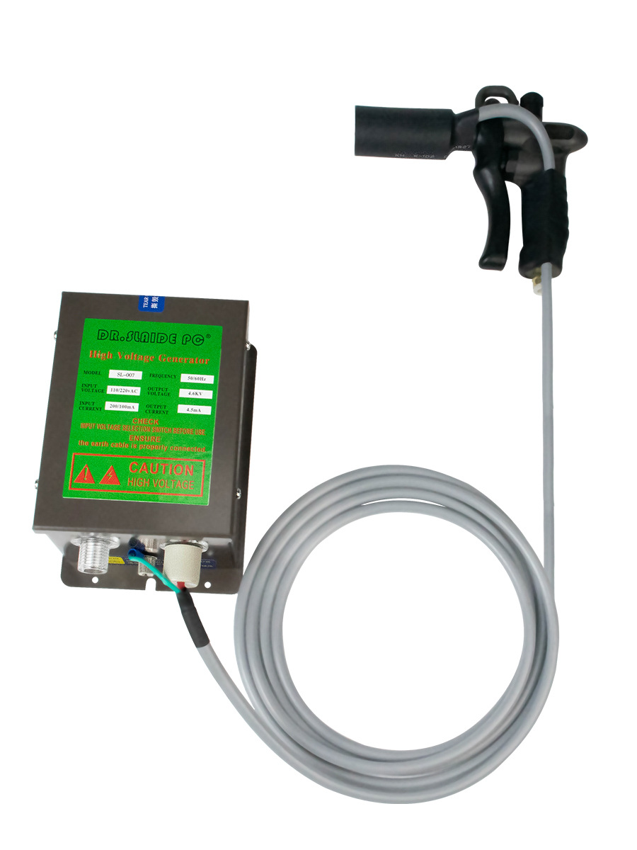Pistola de Aire de Iones de Doble Aguja Antiestática y Ajustable para Uso Industrial