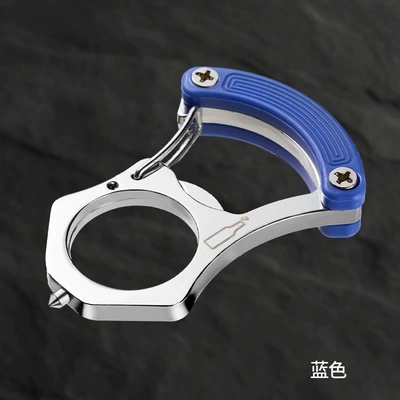 Keychain Cutting Tool Portable – Qəza çəkici - blue