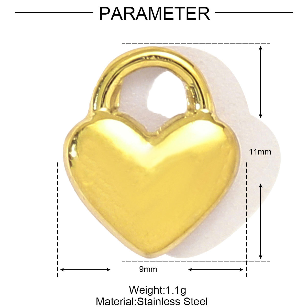 10g Weight Pendant Jewelry Making Type DIY Ornament Accessories Classification 3 PCS/Package Quantity 304 Stainless Steel Material Four Leaf Clover, Cherry, Heart Shape Pattern All Seasons Season Polished Finish Plating Design Vintage Style Style 3 PCS/Package 304 Stainless Steel Four Leaf Clover Cherry Heart Shape Polished Pendant DIY Ornament Accessories 8