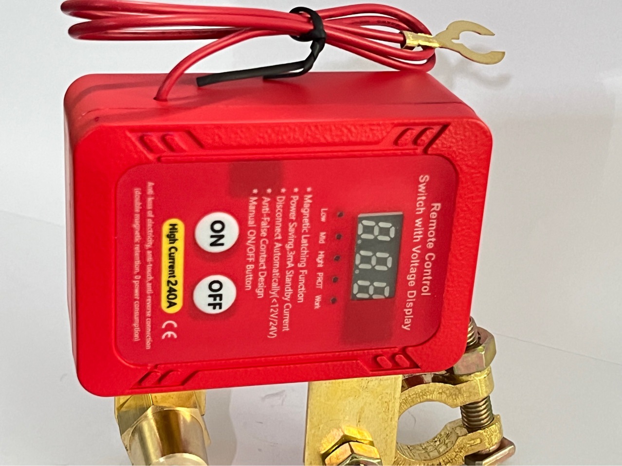 25 new cross-border car battery power-off switch 12v24v anti-leakage power high-power battery power-off switch