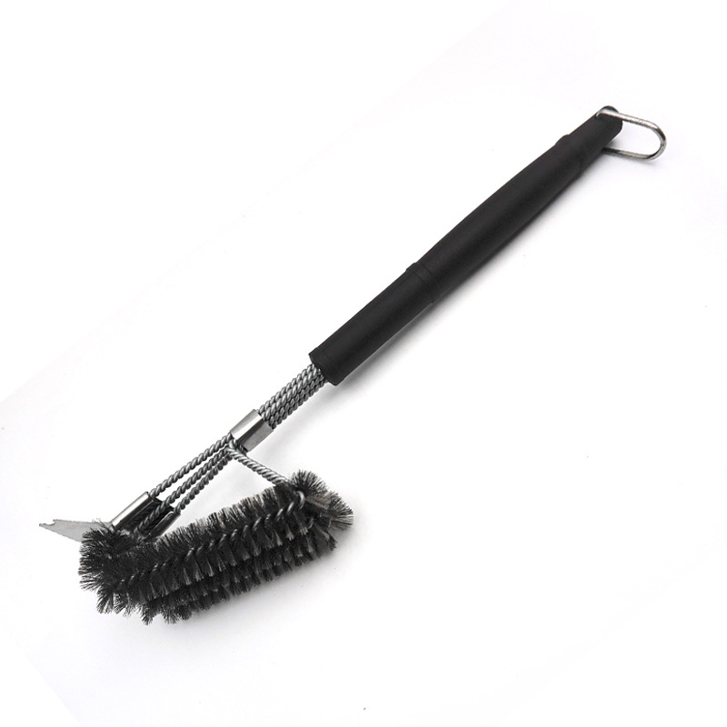Cepillo de limpieza para barbacoa, cepillo de alambre para parrilla, red para parrilla, cepillo de alambre para parrilla, cepillo de limpieza, herramientas para barbacoa