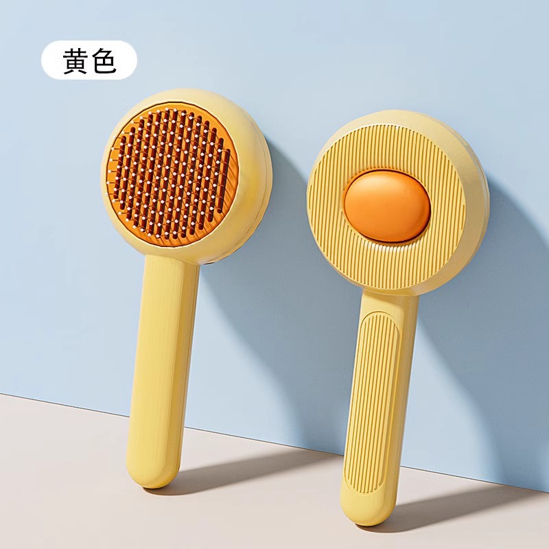 Peine de gato Peine de pelo de gato Cepillo especial para mascotas para eliminar el artefacto de pelo flotante Cepillo de perro Limpiador Productos para gatos