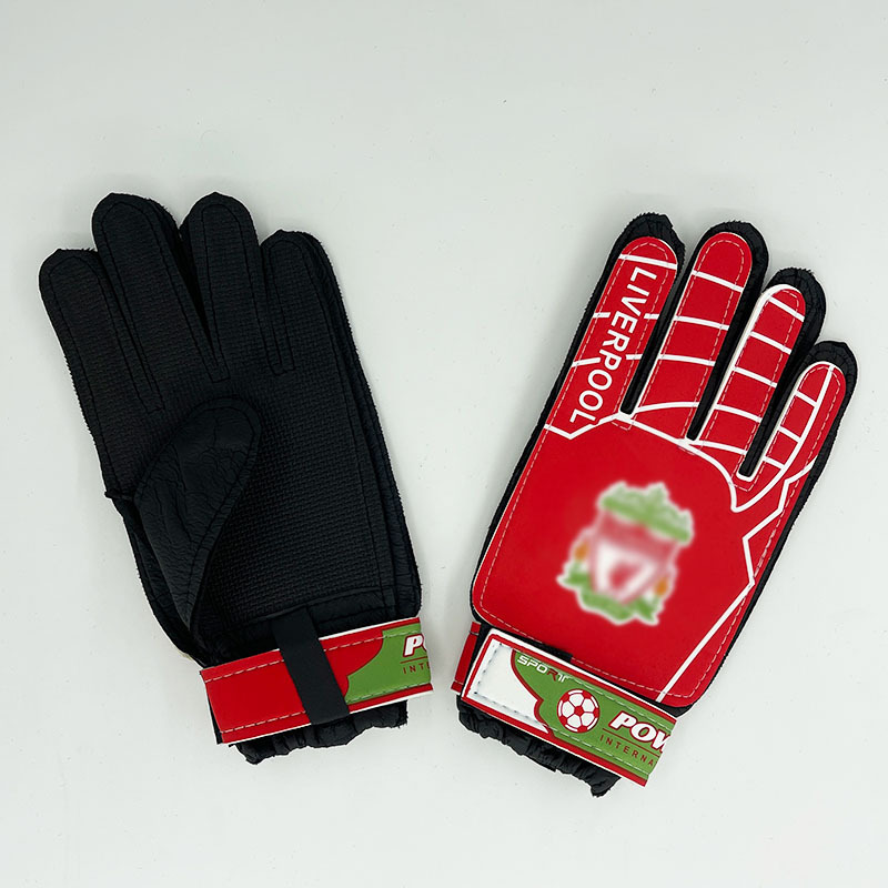 Guantes de portero de Copa del Mundo de Clubes de Fútbol Liverpool guantes de portero de látex para adultos y niños