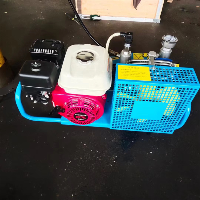 Bomba de llenado de aire portátil de armadura media respirador de aire contra incendios de presión positiva cilindro de aire compresor de aire bomba de llenado de aire