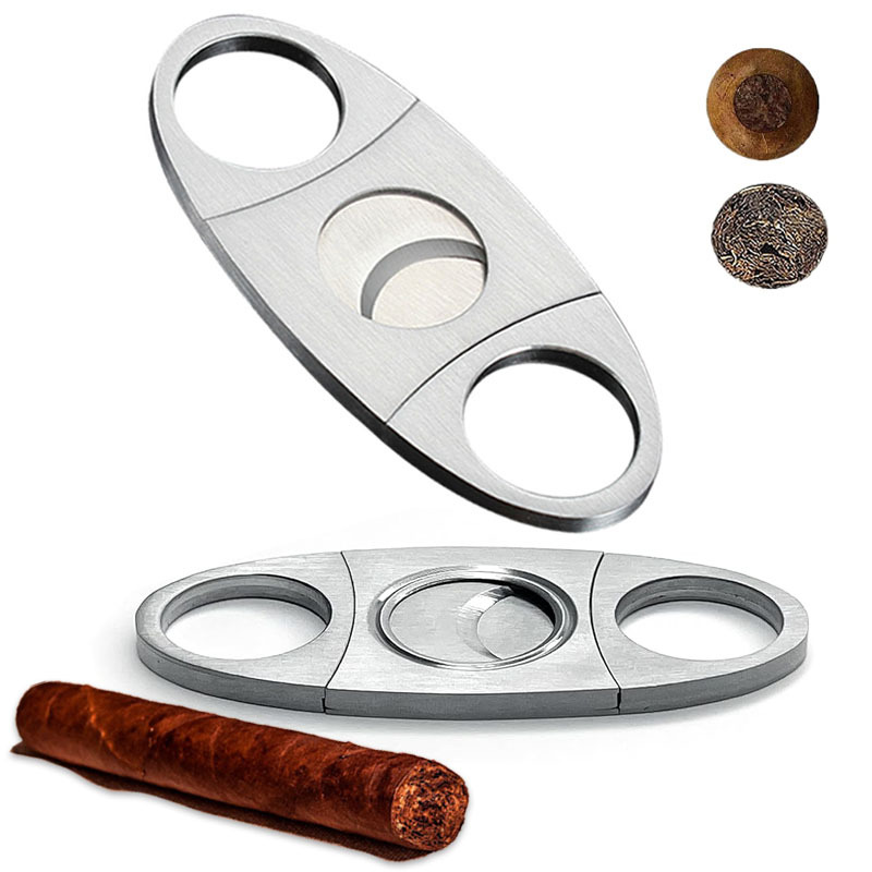 Cross-border Wholesale Scissors, Portable Double-edged Tool, Cigar Cutter_voghion.com